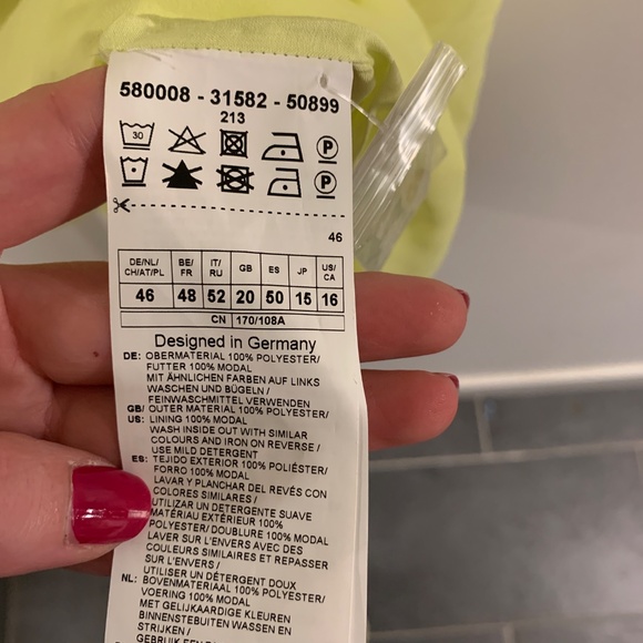 New • Bright Yellow Dress - Picture 8 of 8